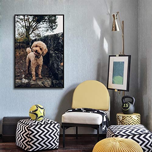 Custom Framed Canvas Prints with Your Photo for Pets