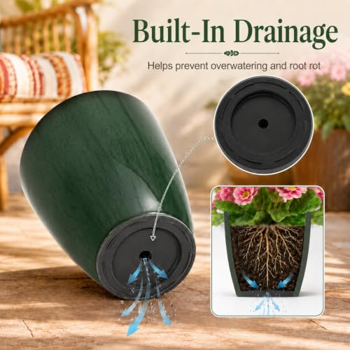 Set of 3 Tall Planter (3 Count)