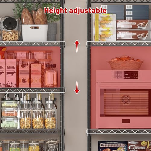 Heavy Duty 5 Tier Storage Shelves (2 Count)