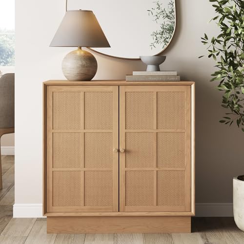 Elise Modern Coastal Storage Cabinet
