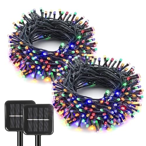 Solar String Lights Outdoor (2 Count)