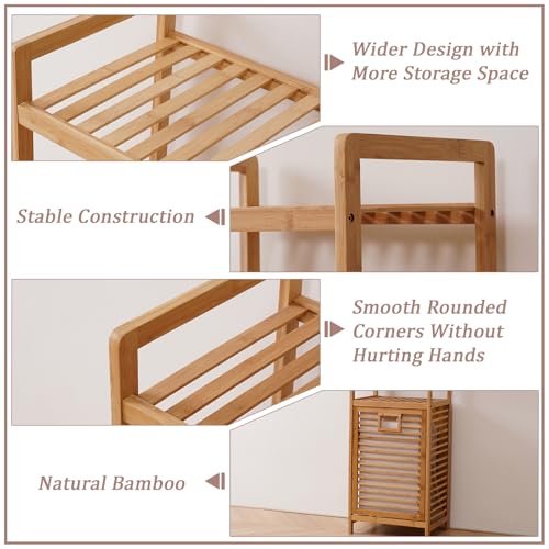 Tilt Out Laundry Hamper with 3 Tier