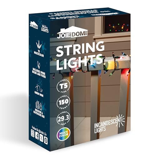 Multicolor Christmas String Lights (150 Count)
