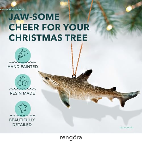 Shark Christmas Ornament