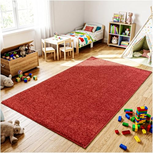 Soft & Colorful 5' x 5' Kids Classroom Area Rug