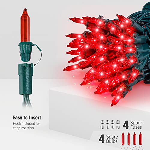 Red Christmas String Lights (500 Count)