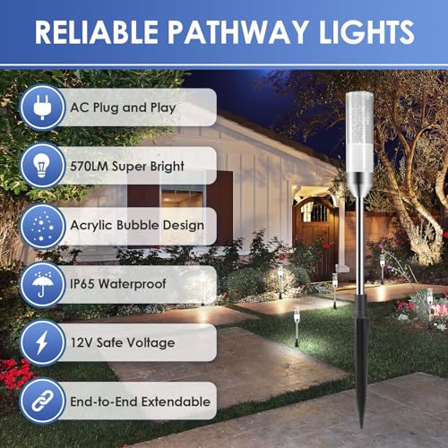 Outdoor Pathway Lights (6 Count)