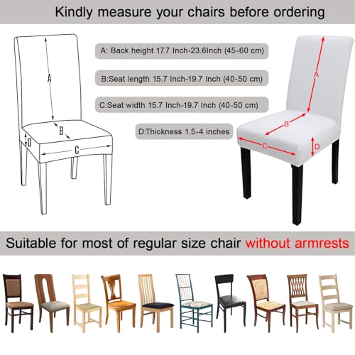 Dining Chair Covers Set of 6