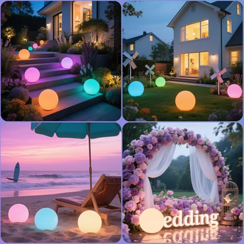 10 in Solar Globe Light