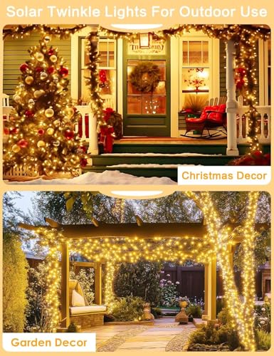 Solar String Lights Outdoor (4 Count)