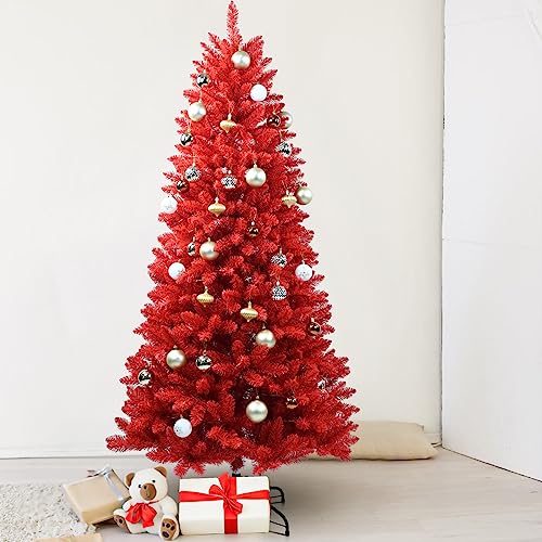 4ft Red Artificial Christmas Tree