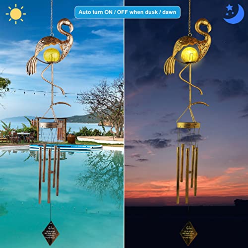 Flamingo Wind Chimes