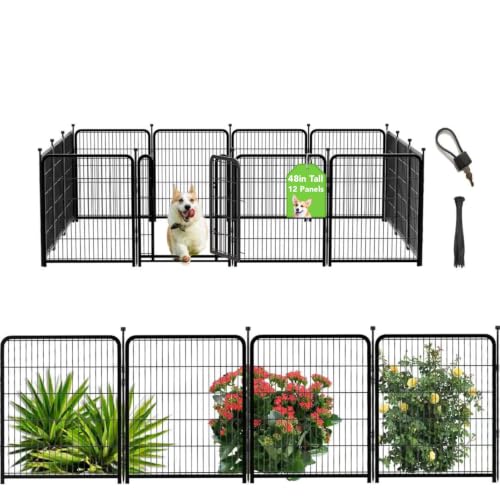 Dog Playpen 48inch 12 Panels