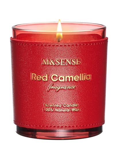 Red Camellia Candles for Women (10 Ounce)