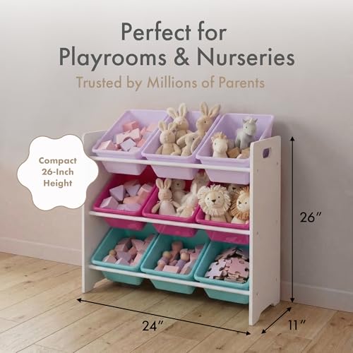 Kids Toy Organizer with 9 Bins