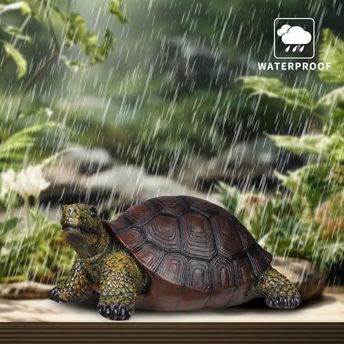 Weather Resistant Resin Turtle Statue Decoration