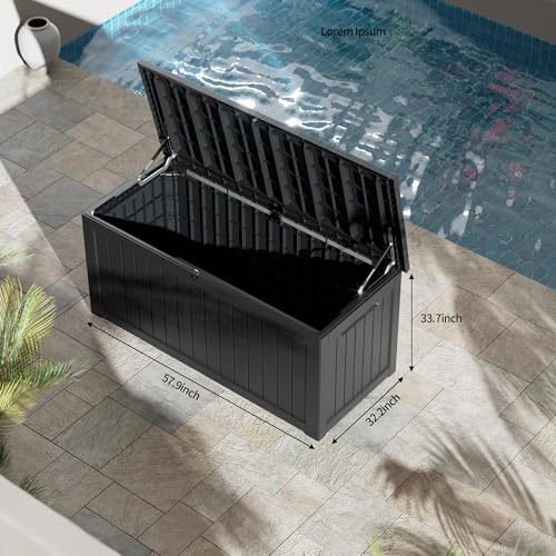 300 Gallon Resin Outdoor Storage Box
