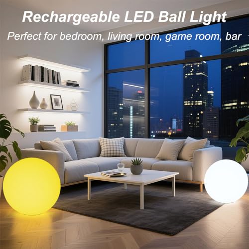 Large Outdoor LED Globe Orb Light