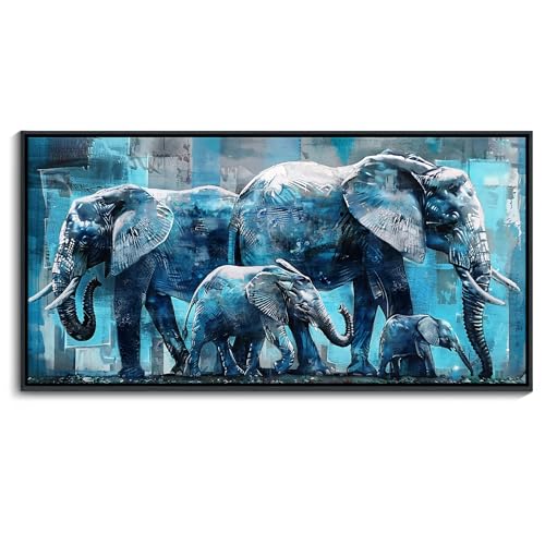Elephant Canvas Wall Art