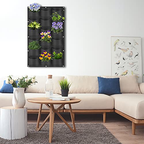 18 Pockets Hanging Planter Bags