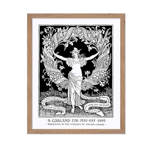 Vintage Walter Crane Poster