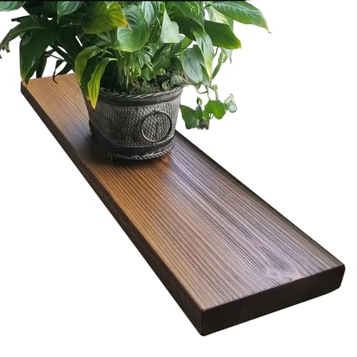 60 Inch Wooden Floating Shelves for Wall