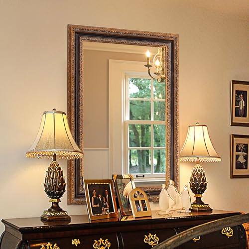 Antique Bathroom Wall Mirror 36.5" X 25"