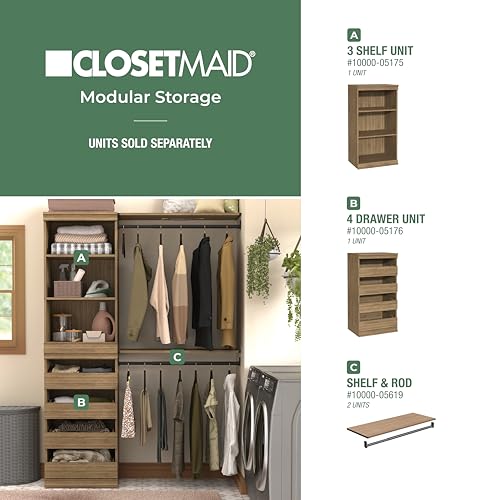 Modular Storage Unit with 4 Drawers