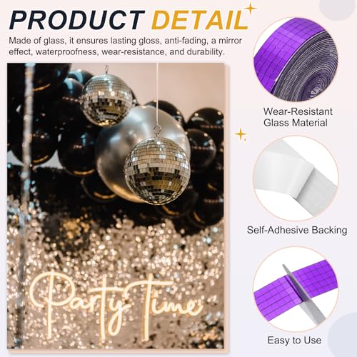 5x5mm Self Adhesive Mirrors Mosaic Tiles (5000 unidad)
