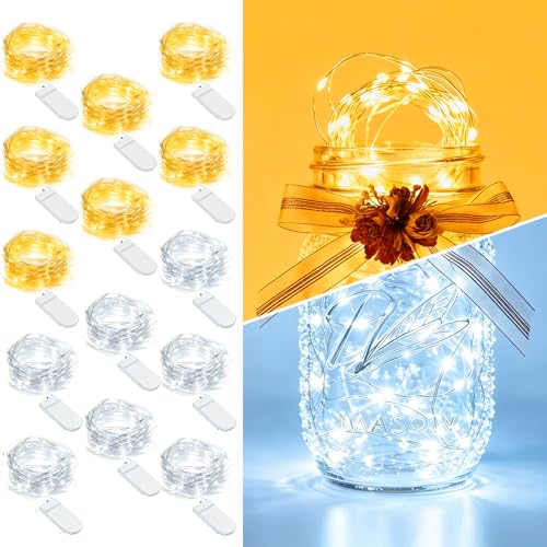 14 Pack Fairy Lights Battery Operated (14 Count)