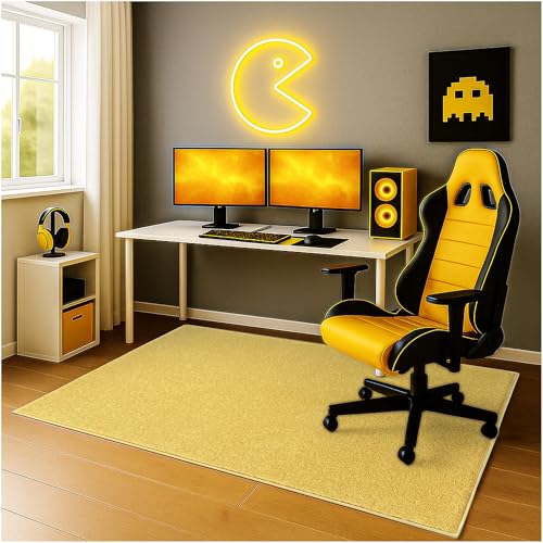 Soft & Colorful 4' Round Kids Classroom Area Rug