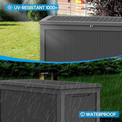 320 Gallon Outdoor Deck Box