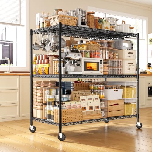 3 Tier Heavy Duty Metal Shelving Unit