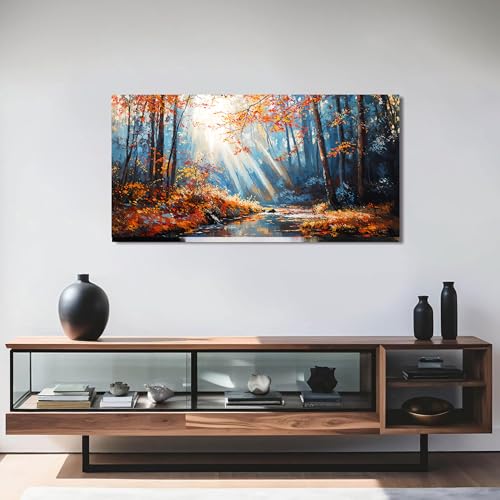 Botanical Wall Art Prints Forest Wall Art Decor For Living Room 20"X40"