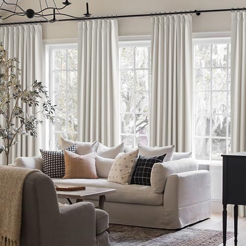 Living Room Darkening Curtains 72 Inches Long (2 Count)