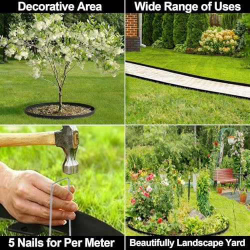 Landscape Edging 3in*49FT (75 Count)