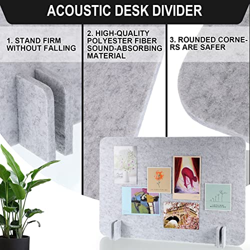 10 Pcs Acoustic Desk Divider Desk Partition for Students (10 Count)