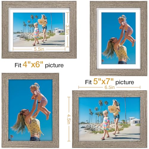 5x7 Picture Frames Set of 9 (9 Count)