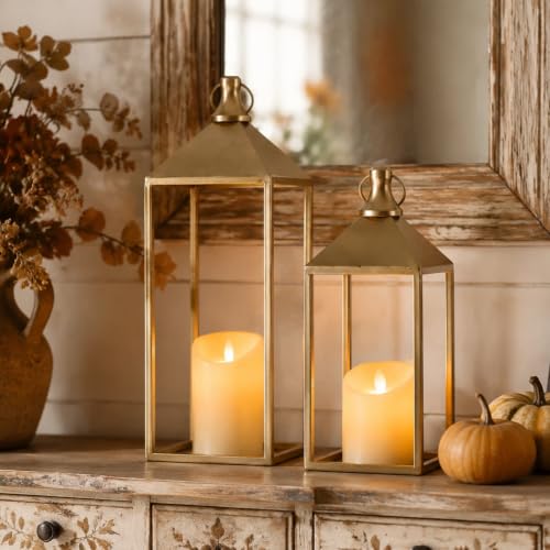 Decorative Candle Lanterns Indoor (2 Count)
