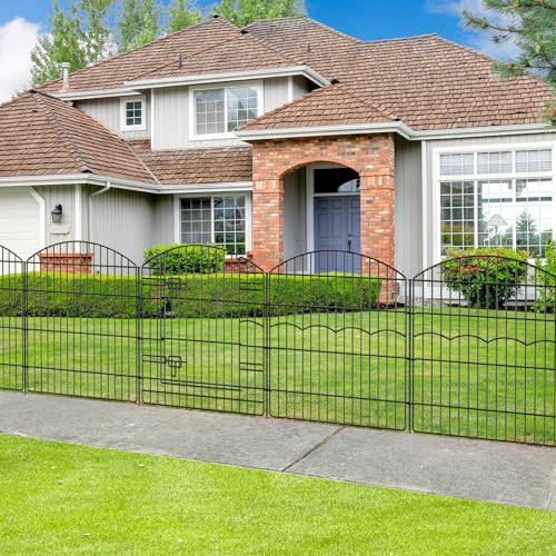 Decorative Garden Fence 12 Panels 26.8ft