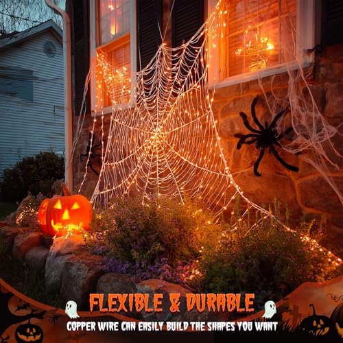 2 Pack Solar Halloween Lights (66 Foot)