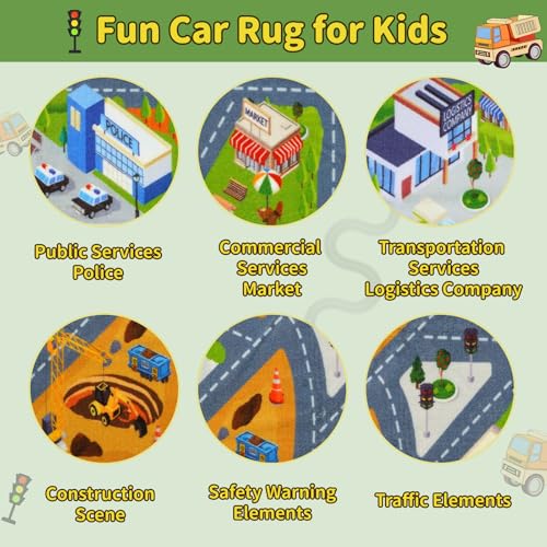 Kids Rug Play Mat (33 Sq Ft)