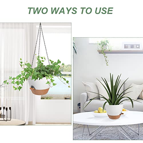 Hanging Planters for Indoor Outdoor Plants (2 Count)