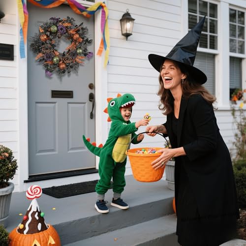 22 Inch Halloween Wreath for Front Door
