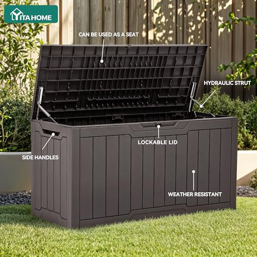 80 Gallon Resin Deck Box