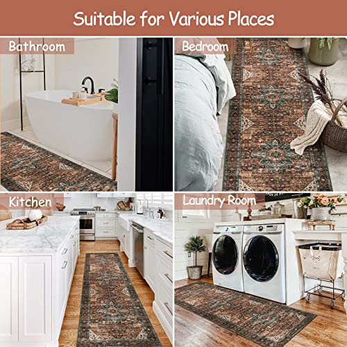 Ultra Thin Washable Runner Rug