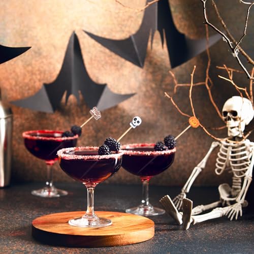 100Pcs Halloween Cocktail Picks for Halloween Decor Themed Party Supplies