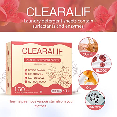 Laundry Detergent Sheets Up to 160 Loads (480 Count)