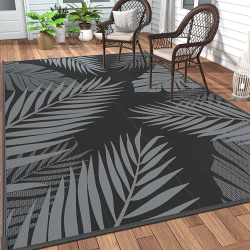Outdoor Rug Waterproof Plastic Rugs for Patio