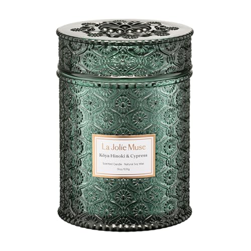 Pine & Hinoki Cypress Scented Candles for Home